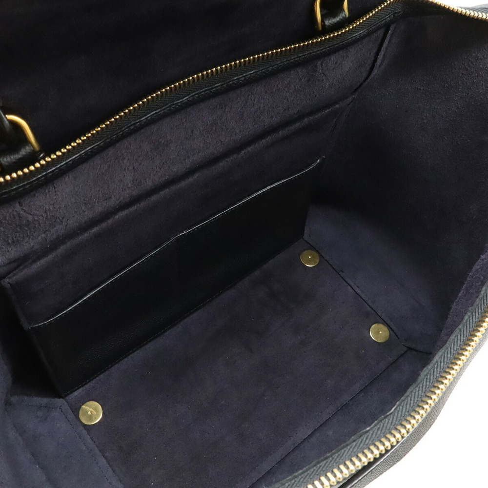 CELINE Belt Bag Shoulder Bag Black Leather - Picture 6 of 9